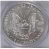 Image 3 : 2005 AMERICAN SILVER EAGLE, PCGS MS-70 RARE LISTS IN PCGS PRICE GUIDE AT $700.00