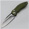 Image 1 : _NEW!_ Bionic Automatic, OD Green Handle, Satin Plain MNA-X-BRBIONICODSAT