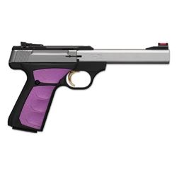 _NEW!_ Browning 051506490 Buck Mark Plus SS Fuchsia SA 22 LR 5.5" 10+1 Ultra Grip Blk 023614047391