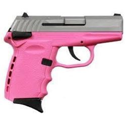 _NEW!_ SCCY CPX1TTPK CPX-1 Gen 2 DAO 9mm 3.1  10+1 Pink Poly Grip/Frame SS Slide 857679003067