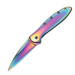 _NEW!_ Leek, Rainbow Aluminum Handle, Rainbow Plain 087171166308