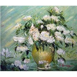(ART) "A Bouquet Of Roses" - Vincent Van Gogh (FL3086VGH-20)