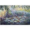 Image 1 : (ART) "At The Water Lilies" - Claude Monet (FL679MON-20)