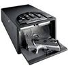 Image 1 : !NEW! Gunvault GV1000DLX MiniVault Gun Safe Blue 751077123023