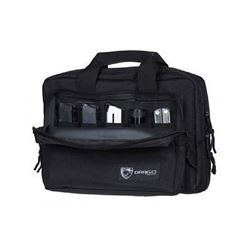 !NEW! DRAGO GEAR DOUBLE PISTOL CASE BLK 815778011406