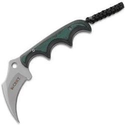 !NEW! Keramin, Green/Black Handle, Plain, w/Sheath 794023238907