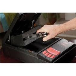 _NEW!_ Hornady 98150 Rapid Pistol Safe RFID/Code/Key Entry 16ga Steel 15.5 x9 x3.5  Blk 0902559815