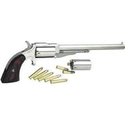 _NEW!_ NAA 18606C 1860 Hogleg 22 Mag/22LR 6" 5rd Wood Grip Stainless 744253002441