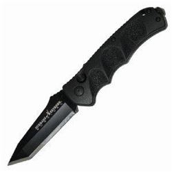 !NEW! Extreme Survival Automatic, Black Alum. Black Tanto Plain MNA-X-SC60BT