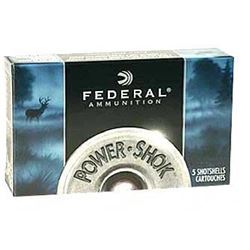 _NEW!_ FED PWRSHK 12GA 3" MG 00 BCK (100 ROUNDS) 029465009649