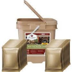 _NEW!_ Wise Foods 07702 Grab and Go Bucket Freeze Dried Meat (60 Srvng(with Rice 20)) 094922372703