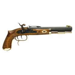 !NEW! Trapper Pistol .50 cal Percussion Select Hardwood/Blued P1100 SKU: P1100