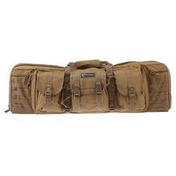 _NEW!_ Drago Gear 12-301TN Tactical Double Gun Case 36  600D Polyester Tan 815778010089