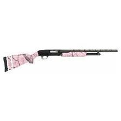 _NEW!_ Mossberg 54147 500 Pump 20 ga 22" 3" Pink Marble Synthetic Blue Finish 015813541473