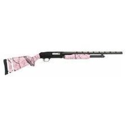 _NEW!_ Mossberg 54147 500 Pump 20 ga 22" 3" Pink Marble Synthetic Blue Finish 015813541473