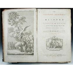 Hill, John. The British Herbal, frontis and engraved title, 75 plates (generally good), in old worn.