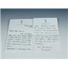 Image 1 : H.R.H. The Princess of Wales. Letter, on Kensington Palace stationery with crowned CD monogram "Marc