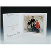 Image 1 : H.R.H. The Prince of Wales and H.R.H. The Princess of Wales. Christmas card (1991) inscribed "To you