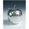 Image 1 : H.R.H. The Princess of Wales. A silver clad apple, the detached stem, maker JC, London 1989, stamped