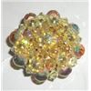 Image 1 : Yellow Flower Sequin Vintage Pin