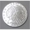 Image 1 : 1929 SILVER INDIAN LIBERTY HEAD 1/10oz .999 FINE SILVER *MS HIGH GRADE*!!