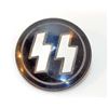 Image 1 : GERMAN NAZI WAFFEN SS ENAMELED RUNIC BADGE