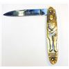 Image 1 : GERMAN NAZI DICTATOR ADOLF HITLER DEUTSCHLAND ERWACHT POCKET KNIFE