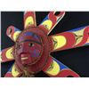 Image 3 : PATRICK AMOS, NUU-CHAH-NULTH, SUN MASK, WITH CEDAR BARK 25" W X 20" H