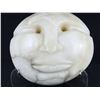 Image 3 : ALABASTER EAGLE MOON MASK 12" DIAMETER SIGNED "THEORET"