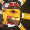 Image 3 : GENE BRABANT (1946-) CREE, KWAG-UILTH SUN MASK 48" W X 42"H