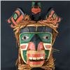 Image 1 : TIM ALFRED, KWAKIUTL, RAVEN BOY MASK 14" H X 17" W X 11" D