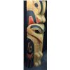 Image 3 : STAN GREENE, TWO FIGURE TOTEM POLE 118" H X 26" W X 16" D
