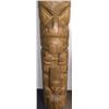 Image 3 : TWO FIGURE TOTEM, "EAGLE, BEAVER, COPPER" 107" H X 76" W