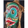 Image 3 : PATRICK AMOS, NUU-CHAH-NULTH, "FROG MASK", WITH COPPER AND CEDAR BARK ACCENTS 23" H X 14" W