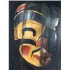 Image 1 : RICHARD BAKER, SQUAMISH NATION, "TSONAKWA" WILD WOMEN MASK 11" X 9" W