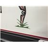 Image 2 : ROSS HUNT, "KWAGIULTH HERON"  FRAMED LIMITED EDITION  139/200