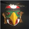 Image 1 : GENE BRABANT (1946-) CREE, KWAG-UILTH EAGLE MASK 6" H X 6" W X 5" D