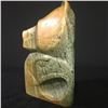 Image 2 : AURELIO (WHITEWOLF) SOAPSTONE BEAR AND EAGLE CARVING 15" H X 8" W X 7" D