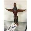 Image 1 : C. 1940 TWO FIGURE TOTEM POLE 12" H X 8" W