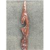 Image 2 : JACKSON ROBERTSON, HEAVILY CARVED 5' TALKING STICK
