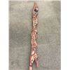Image 3 : JACKSON ROBERTSON, HEAVILY CARVED 5' TALKING STICK