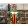 Image 1 : DARREN YELTON, COAST SALISH ARTICULATING TRANSFORMAITION MASK 35" W X 25" H