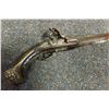 Image 2 : UNKNOWN FLINT LOCK PISTOL, NO VISIBLE PROOF MARKS. .67 CALIBRE, 17 3/4" BARREL. EXCELLENT QUALITY