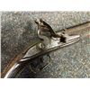 Image 6 : UNKNOWN FLINT LOCK PISTOL, NO VISIBLE PROOF MARKS. .67 CALIBRE, 17 3/4" BARREL. EXCELLENT QUALITY