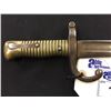 Image 2 : FRENCH CHASSEPOT SWORD BAYONET, 38" BLADE, WITH SCABBARD