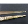 Image 3 : KHYBER KNIFE, 18 1/2" BLADE, INCL. SCABBARD WITH BRASS DECORATION