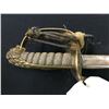 Image 3 : BRITISH 1827 NAVAL SWORD, BRITIH MODEL 1827 NAVAL PIPEBACK SWORD 27 1/2" BLADE WITH SCABBARD