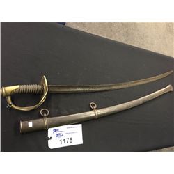 FRENCH 1822 LIGHT CALVARY SABRE, 35 1/2" BLADE