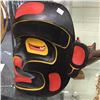 Image 2 : FRANK NELSON, KWA-GIULTH, TSONOQUA (WILD WOMEN) MASK 12" H X 11" W