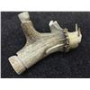 Image 1 : WALRUS CARVED FROM ANIMAL HORN, INUIT STYLE, 9"L  6"W